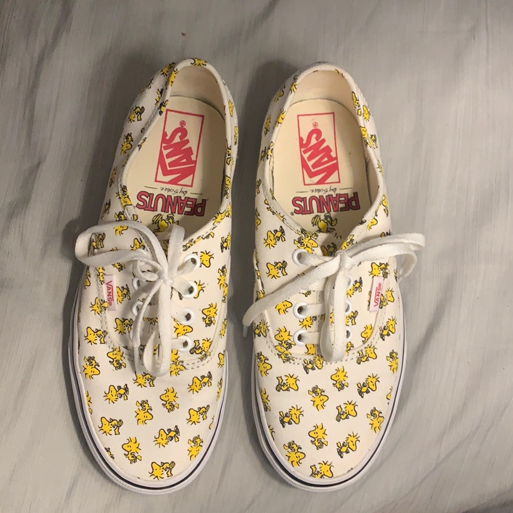 Vans X Peanuts Woodstock Low Rise Sneakers